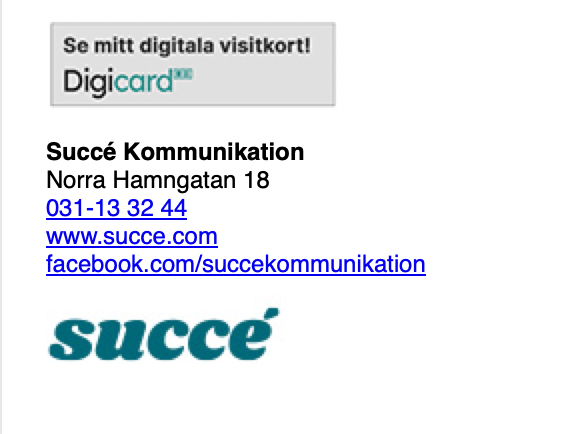 Mailsignatur